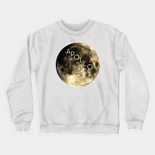 Apollo 11 50th Anniversary Moon Photo Crewneck Sweatshirt